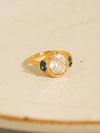 CHAMONIX 18K GOLD NON-TARNISH VINTAGE STATEMENT TRIO RING