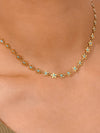 CYPRIEN 18K GOLD NON-TARNISH DAISY CHOKER
