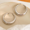 GALENE NON-TARNISH LARGE HOOP EARRING