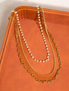 CADEAUX 18K GOLD NON-TARNISH NECKLACE