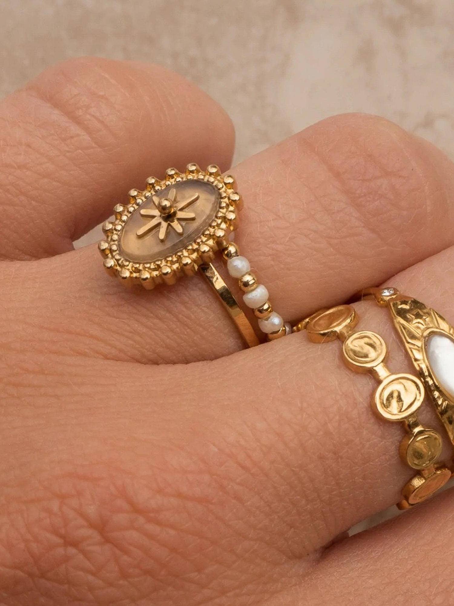 GYPSY ROSE 14K GOLD RING