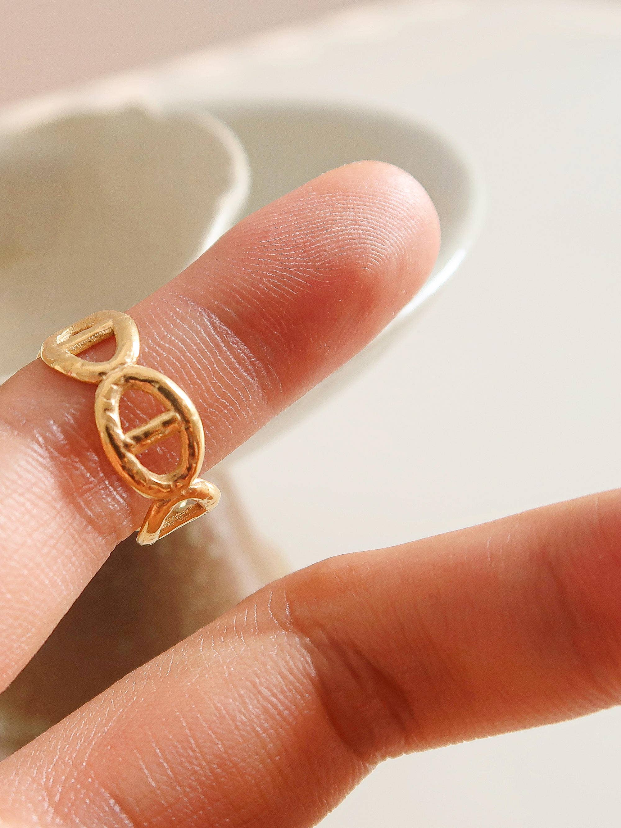IRINA GOLD NON-TARNISH RING