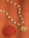 KALANI 18K GOLD NON-TARNISH SUN BEADED NECKLACE