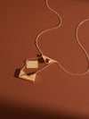 LETTER 18K GOLD NON-TARNISH LOVE LETTER HEART NECKLACE