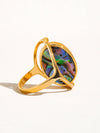 VIOLETTE 18K GOLD NON-TARNISH SHELL RING