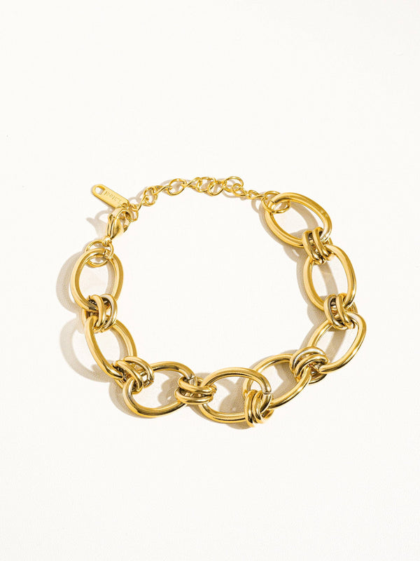 TILA 18K GOLD NON-TARNISH CHAIN BRACELET