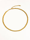 VENDETTE 18K GOLD NON-TARNISH BRAIDED SNAKE CHAIN