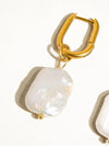 ZAINA 18K GOLD NON-TARNISH PEARL EARRING