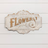 23.5" LOCALLY GROWN FLOWER SIGN