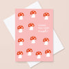 MINI MUSHROOMS THANK YOU CARD