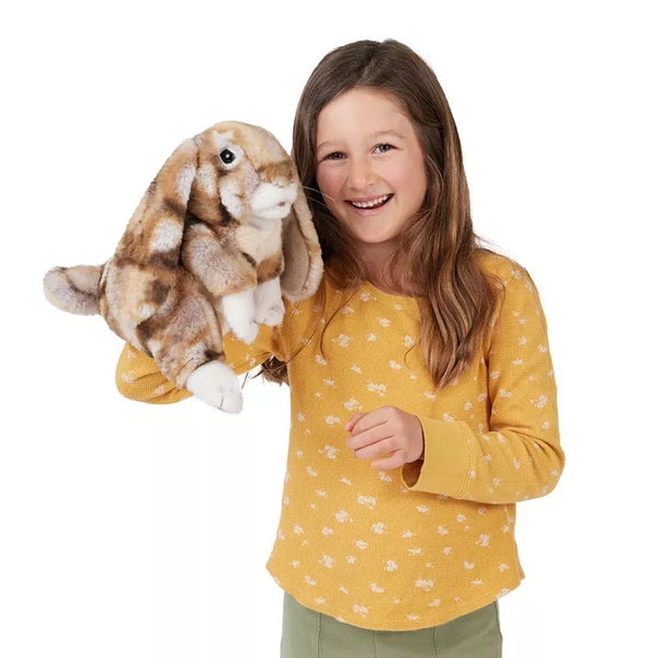 SILKY BUNNY RABBIT PUPPET