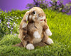 SILKY BUNNY RABBIT PUPPET