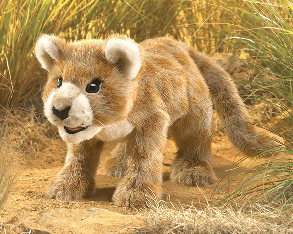 AFRICAN LION CUB PUPPET