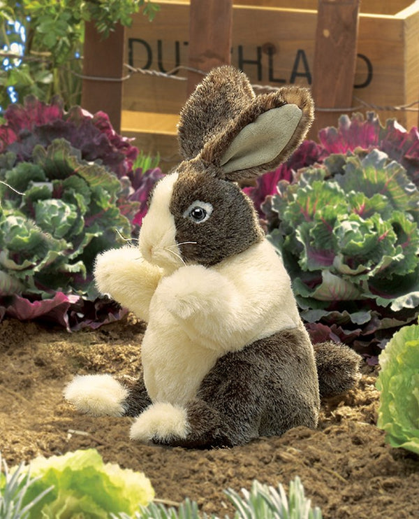 BABY DUTCH RABBIT PUPPET