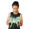 MINI LUNA MOTH FINGER PUPPET