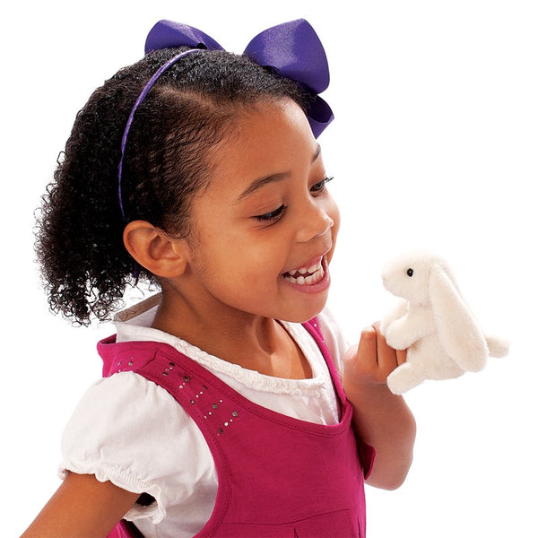 MINI LOP EARED RABBIT FINGER PUPPET