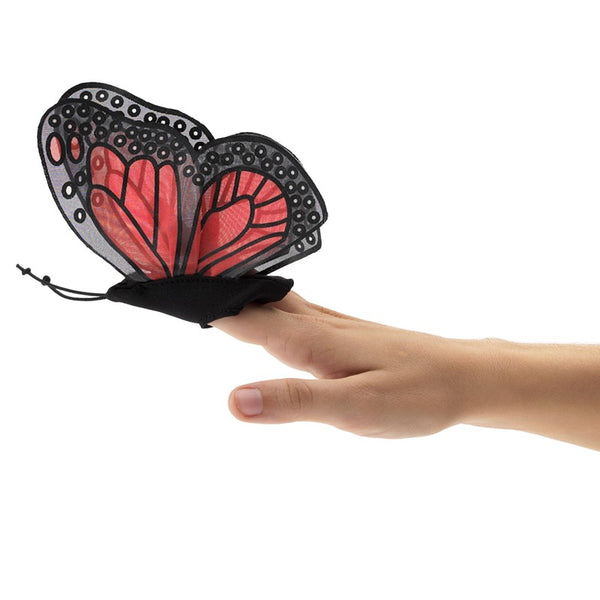 MINI MONARCH BUTTERFLY FINGER PUPPET