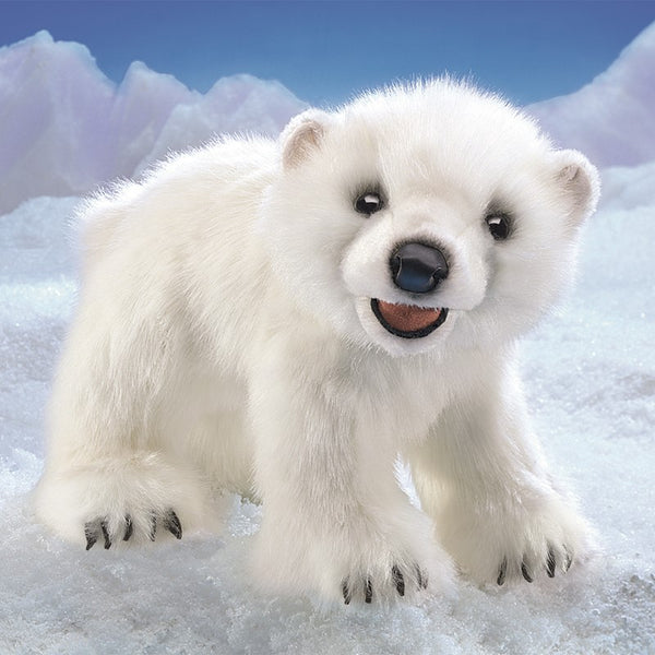POLAR BEAR CUB PUPPET