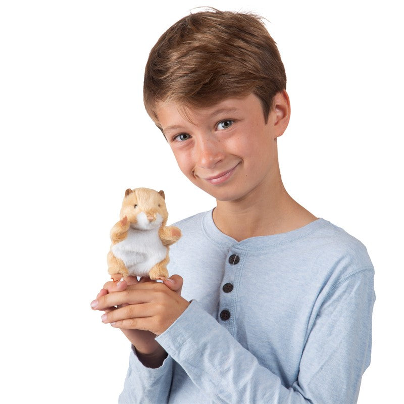 MINI HAMSTER FINGER PUPPET