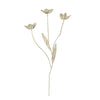 FLORENCE ANTIQUE FINISH METAL STAKE FLOWER STEM