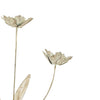 FLORENCE ANTIQUE FINISH METAL STAKE FLOWER STEM