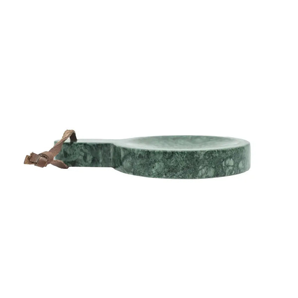 CILLIAN DARK GREEN MARBLE SPOON REST