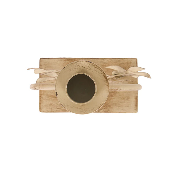 FLORENCE FLOWER TAPER CANDLE HOLDER