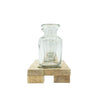 HAZEL 3 GLASS BUD VASE WITH WOOD TRAY