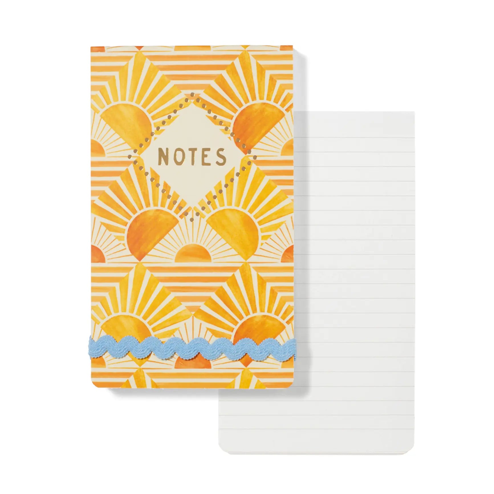 SOL SUN BLACKED PURSE NOTEPAD
