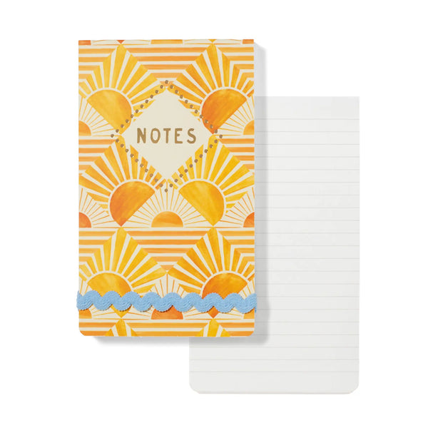 SOL SUN BLACKED PURSE NOTEPAD