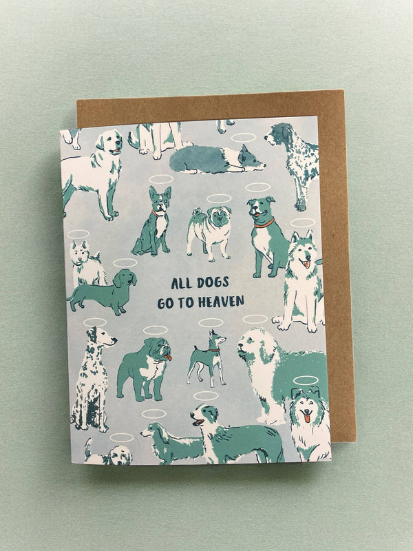 ALL DOGS GO TO HEAVEN CARD