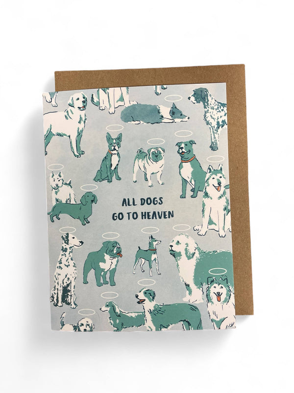 ALL DOGS GO TO HEAVEN CARD