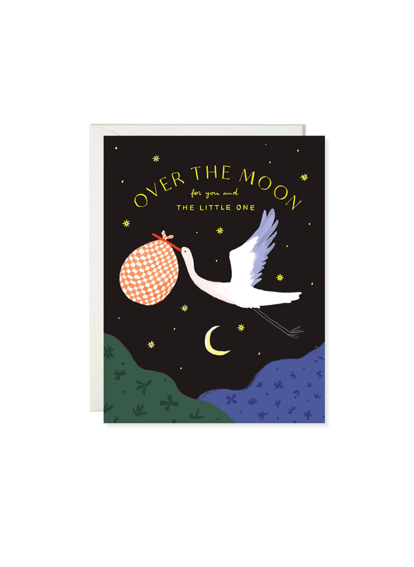 STORK DELIVERY - SWEET GENDER NEUTRAL BABY CARD