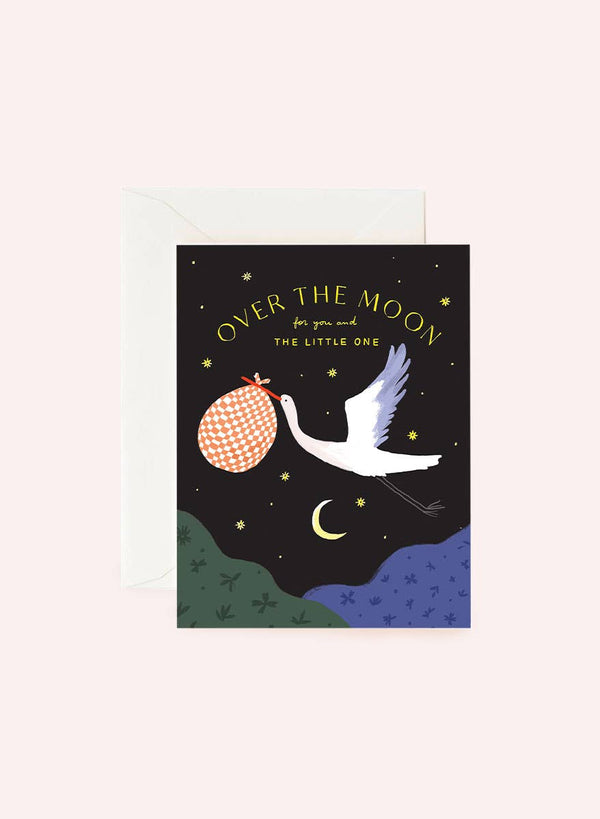 STORK DELIVERY - SWEET GENDER NEUTRAL BABY CARD