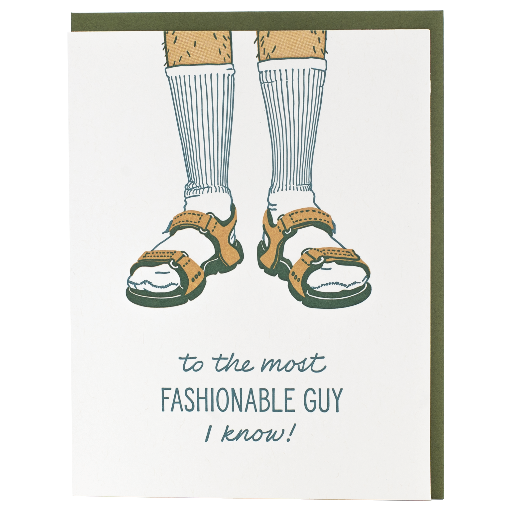 SOCKS & SANDALS FATHER'S DAY CARD