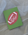 HAPPY FATHER'S DAY FOOTBALL SPORTS DAD CARD