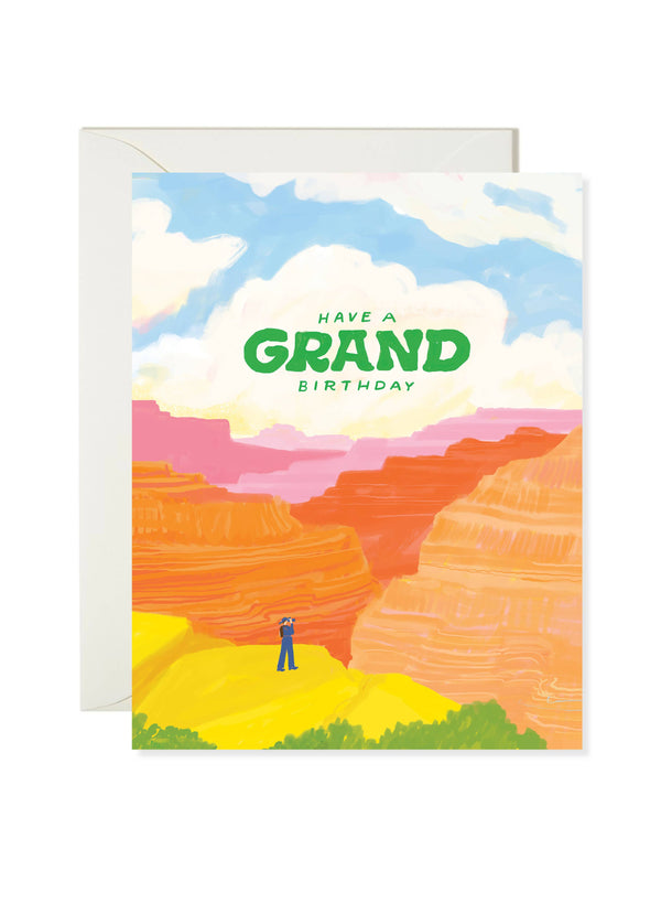 GRAND BIRTHDAY - OUTDOOR PUN BIRTHDAY CARD