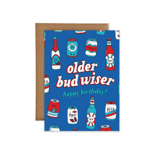 OLDER BUD WISER CARD