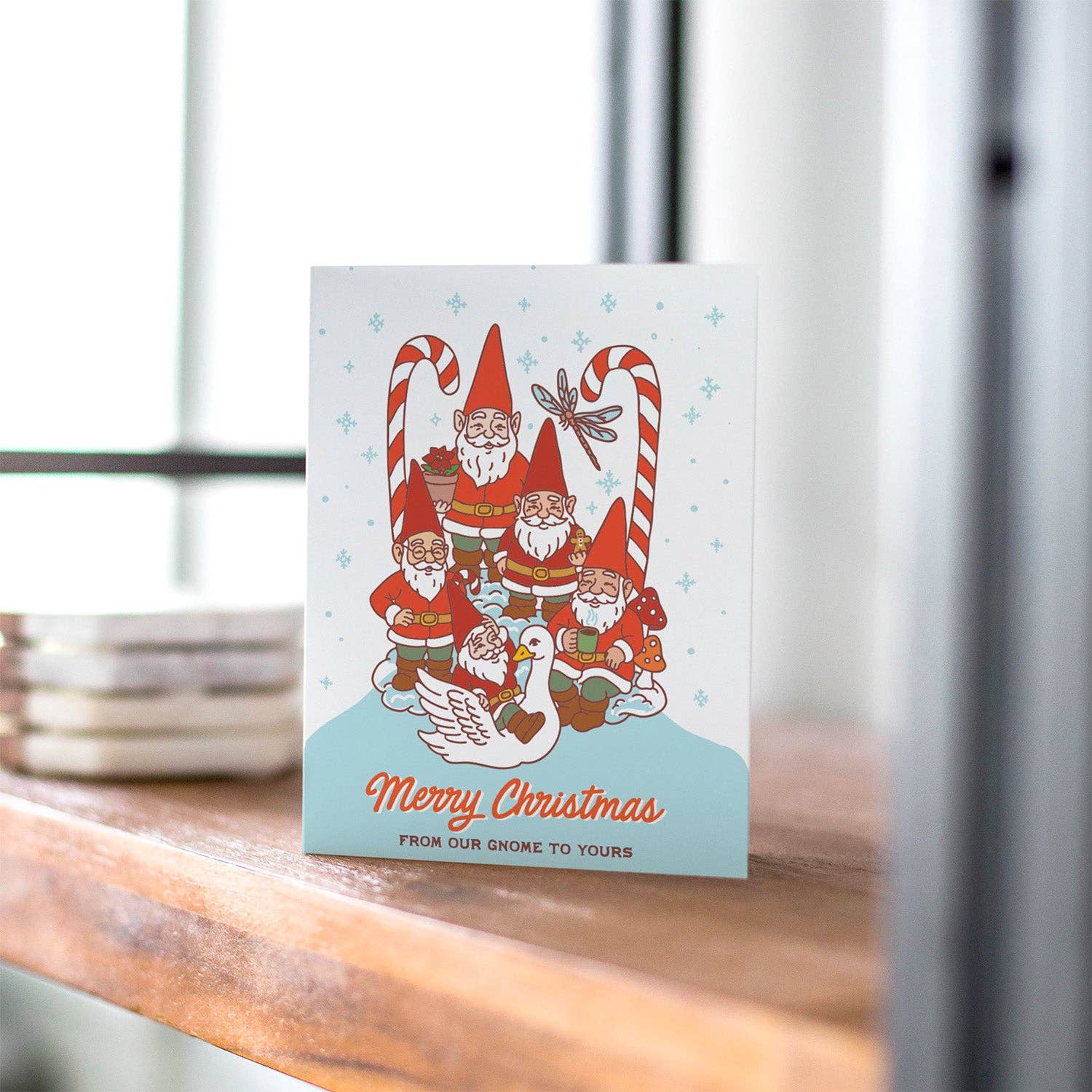 GNOME CHRISTMAS CARD