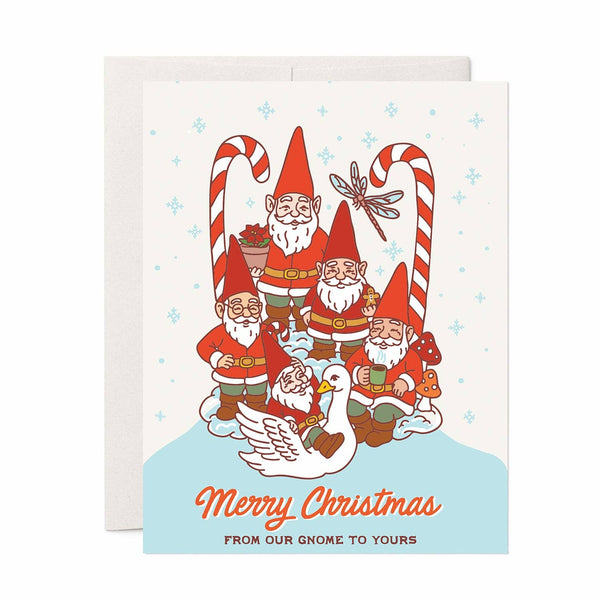 GNOME CHRISTMAS CARD