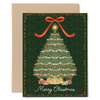 TREE AND GIFTS CHRISTMAS GREETING CARD