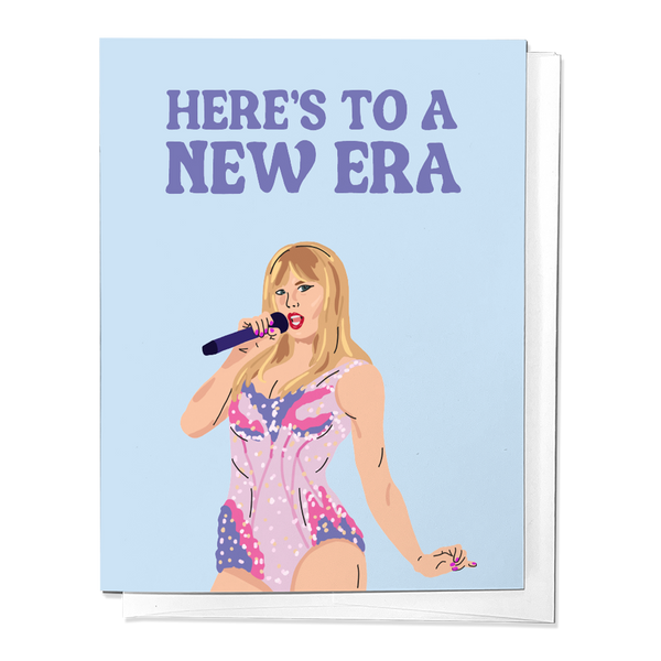 HERE'S TO A NEW ERA TAYLOR SWIFT CARD