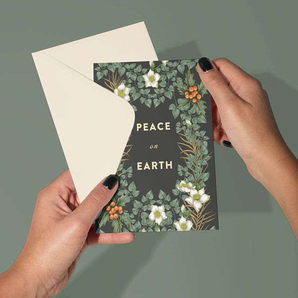 HOLIDAY | PEACE ON EARTH BLOOMS | GREETING CARD