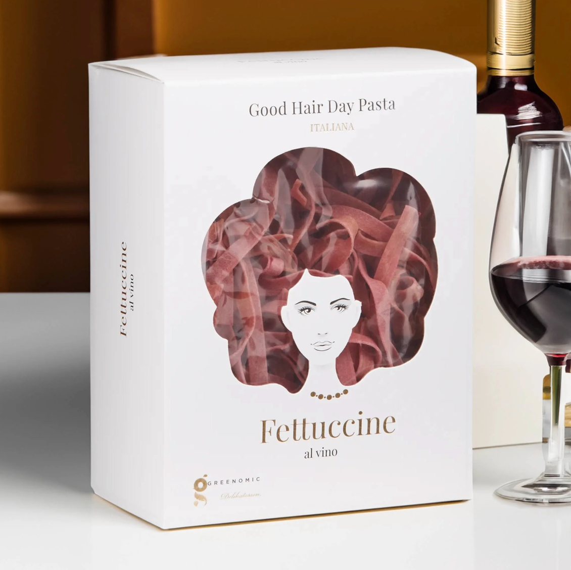 GOOD HAIR DAY PASTA FETTUCCINE AL VINO