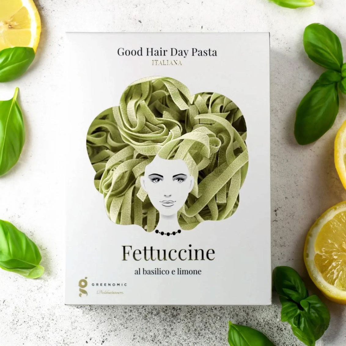 GOOD HAIR DAY PASTA FETTUCCINE BASIL & LEMON