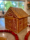 DOLOMITE GINGERBREAD HOUSE COOKIE JAR