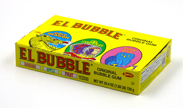 EL BUBBLE ASSORTED BUBBLE GUM CIGAR