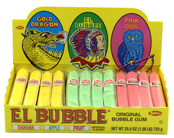 EL BUBBLE ASSORTED BUBBLE GUM CIGAR