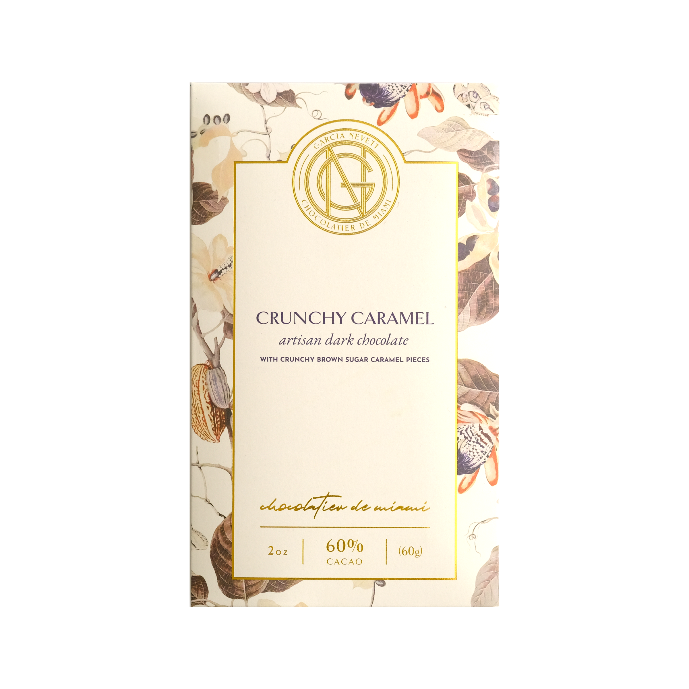 CRUNCHY CARAMEL DARK CHOCOLATE BAR