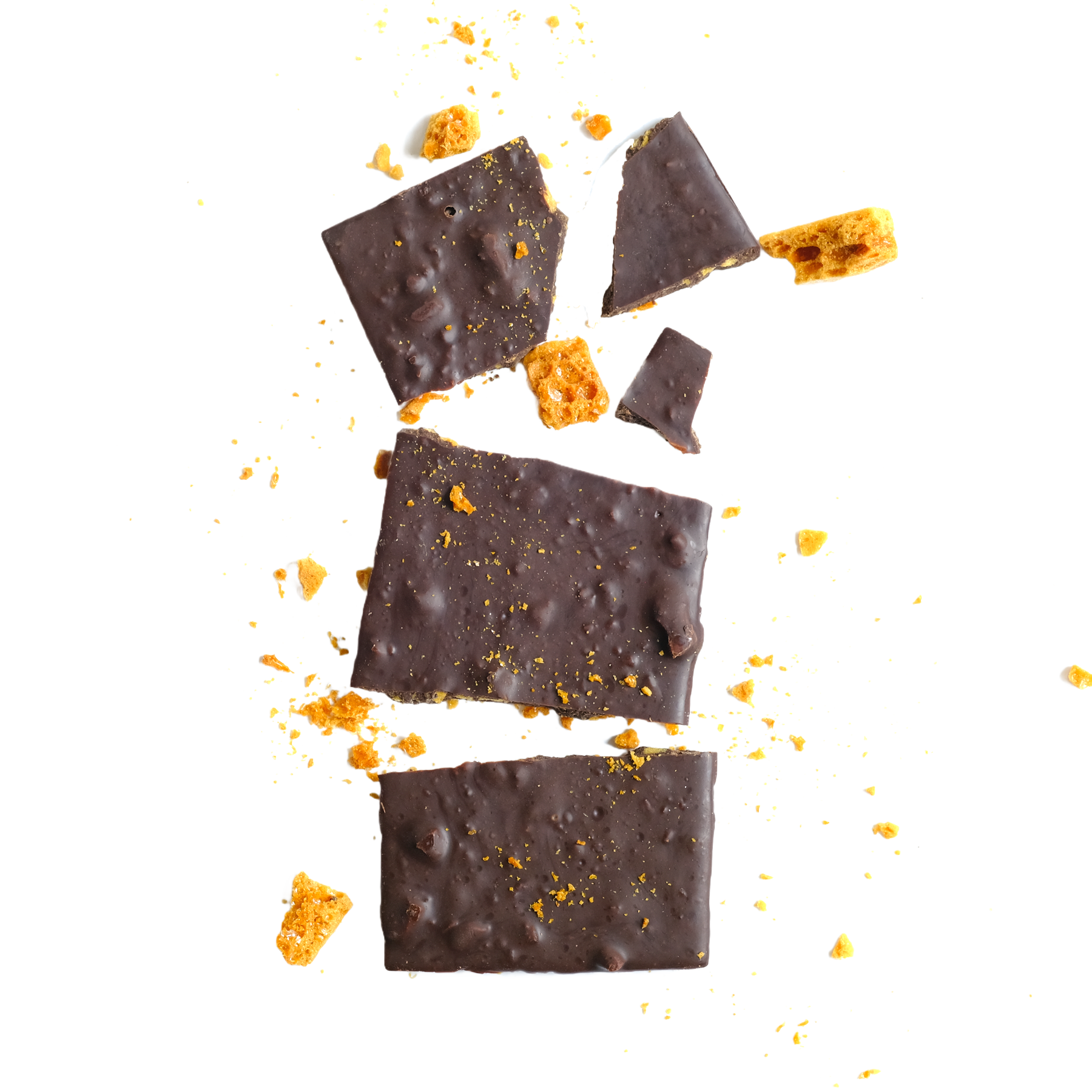 CRUNCHY CARAMEL DARK CHOCOLATE BAR